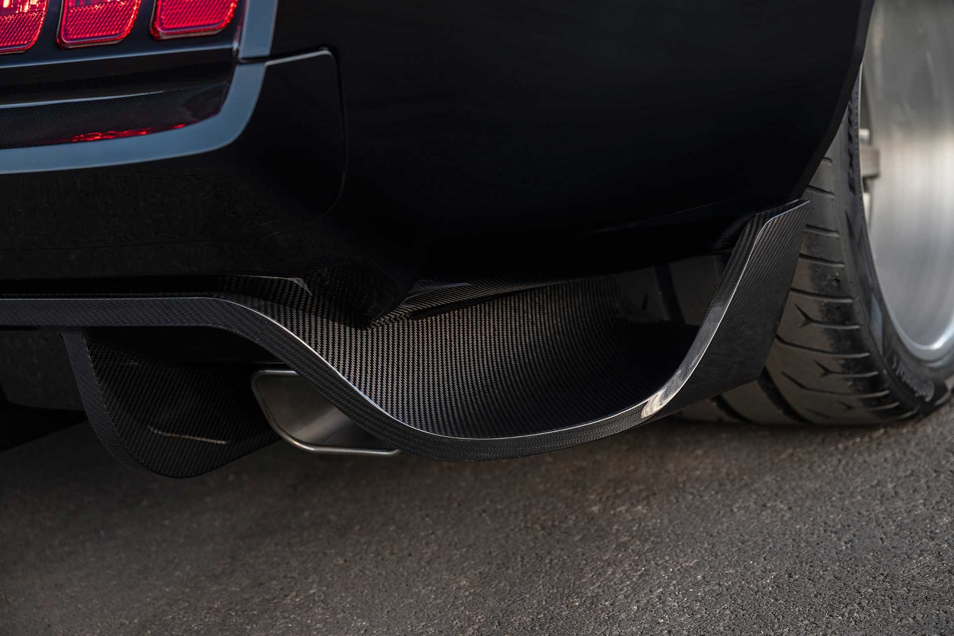 1969 Mustang Widebody Carbon Fiber Rear Diffuser