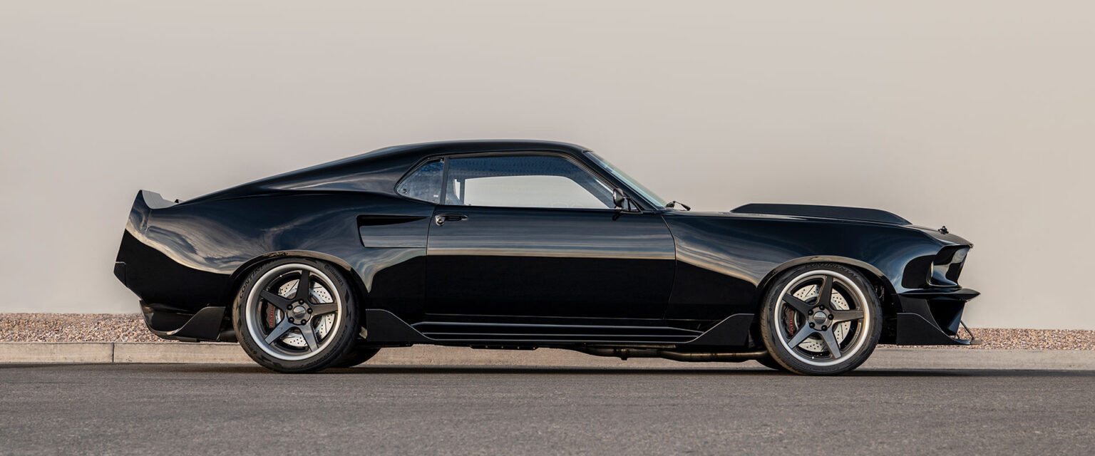 1969 Mustang Widebody Scorched Carbon Fiber